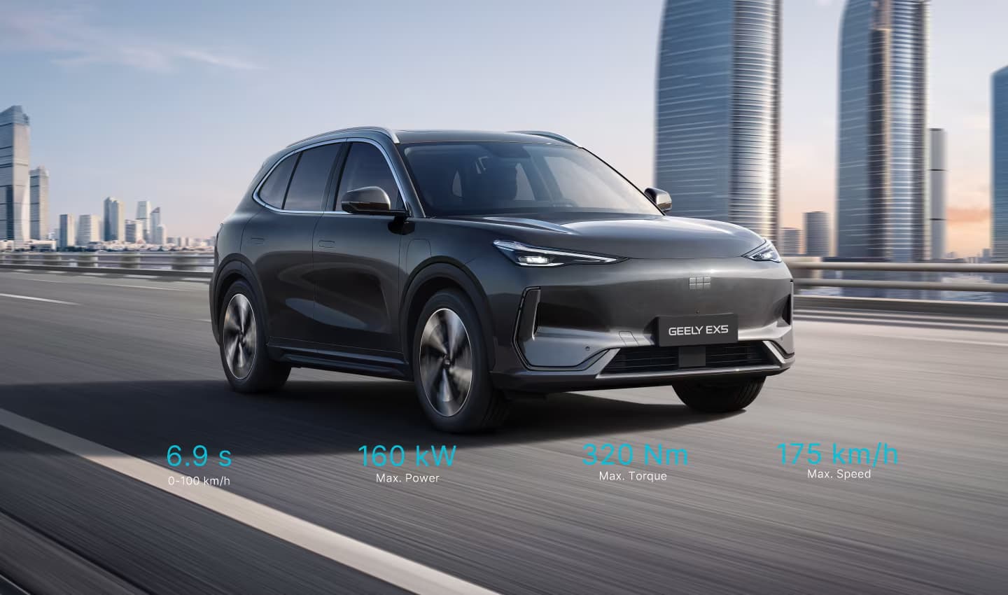 Geely EX5 Short Blade Battery and Charging Technology