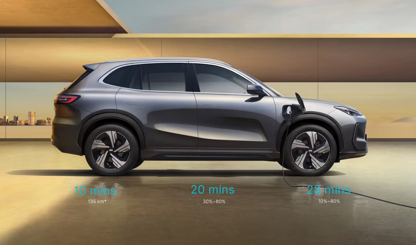 Geely EX5 Short Blade Battery and Charging Technology