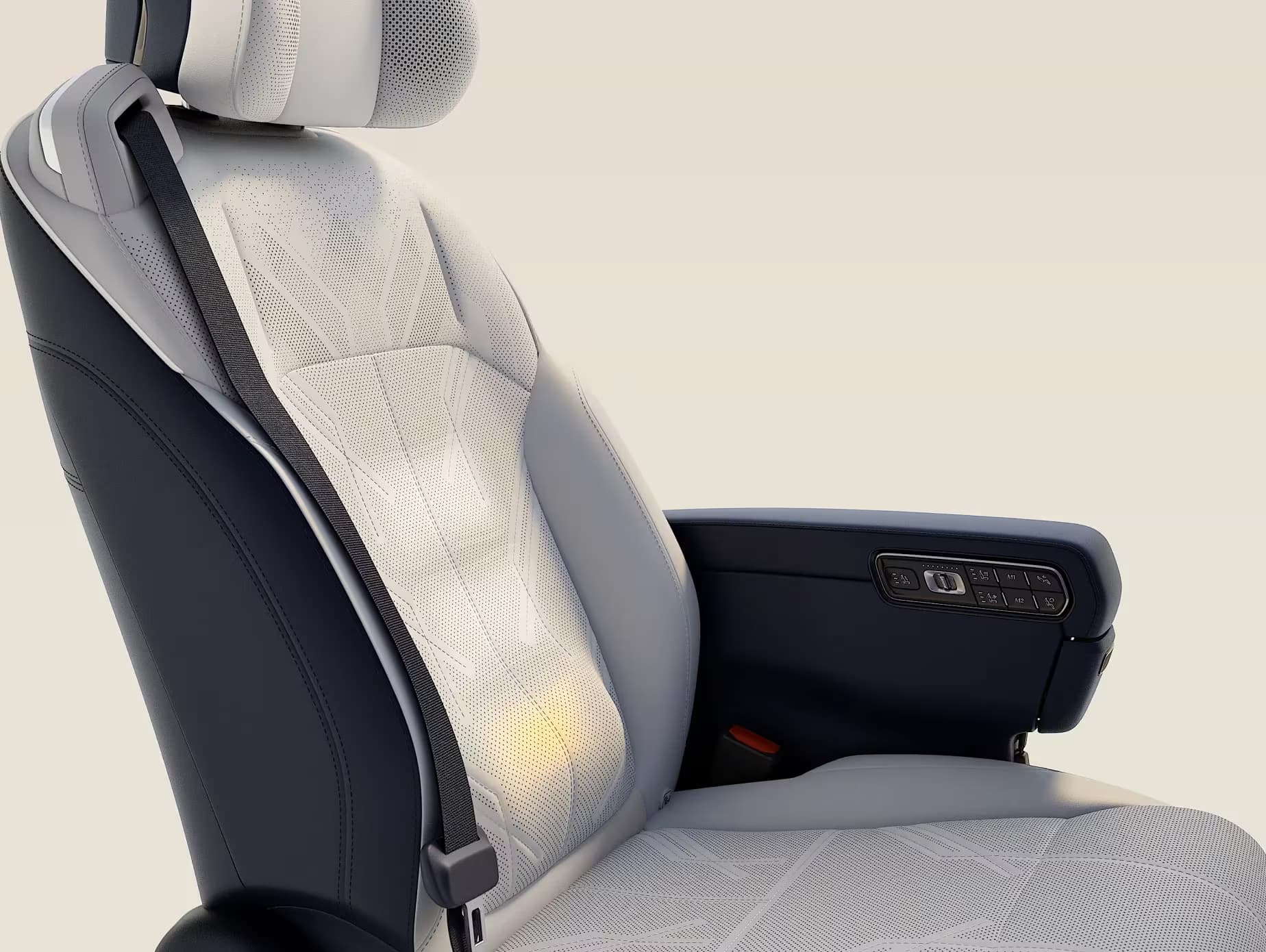 "World's First" Four-Way Adaptive Lumbar Support